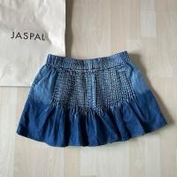 ราคา JASPAL กระโปรงกางเกงเอวสูงผ้ายีนส์ ผ้ามีน้ำหนัก (24833753092)
