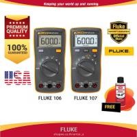 ราคา แท้ประกันศูนย์️ Fluke มัลติมิเตอร์แบบดิจิตอล FLUKE-106 ESP / FLUKE-107 ESP (28658479800)