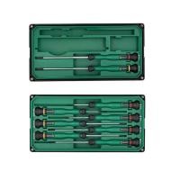 ราคา SATA 09316 ชุดไขควงแบน-แฉก ไขควงหัวแบน-แฉก ไขควงซ่อมนาฬิกา แว่นตา ซ่อมอิเล็คทรอนิค แบน-แฉก ไขควงหัวเล็ก 9ตัวชุด (40319213635)