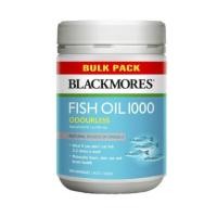 ราคา BLACKMORE FISH OIL 1000mg. 500 เม็ด นำเข้าจากออสเตรเลียแท้ (5204563674)