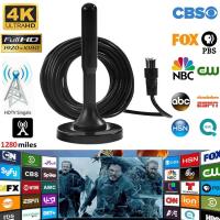 ราคา เสาอากาศทีวีดิจิตอลในร่ม 4K HD เสาอากาศทีวี ดิจิตอลภายในบ้าน samart ดิจิตอลภายนอก (23663189478)
