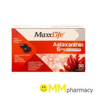 ราคา MaxxLife Astaxanthin 6 mg. ช่วยชะลอความเสื่อมของวัย 30 Capsules (1 กล่อง) (1105031236)