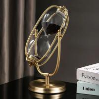 ราคา [ตำนาน6] 15/30/60นาทียุโรปย้อนยุคทองเหลืองนาฬิกาทราย360° หมุนนาฬิกาทรายโลหะจับเวลาโบราณโฮมออฟฟิศเดสก์ท็อปตกแต่งของขวัญ (29630387227)