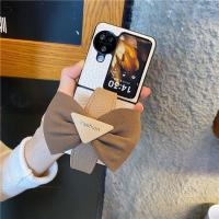 ราคา เคสโทรศัพท์มือถือ ฝาพับ ลายชานมไข่มุก พร้อมสายคล้องข้อมือ เหมาะกับฤดูใบไม้ร่วง และฤดูหนาว สําหรับ O (29755572512)