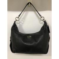 ราคา กระเป๋ามือสอง ของแท้ Coach Shoulder Bag หนังแท้ สีดำ ขนาด 12 นิ้ว พร้อมส่ง (12676618232)