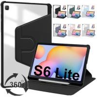 ราคา สําหรับ Samsung Galaxy Tab S6 Lite 10.4 2024 P613 P619 SM-P610 P615 P620 P625 P627 Auto Wake Sleep สมาร์ท Flip PU หนังหมุนกรณีฝาครอบ (27683604127)