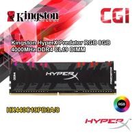 ราคา HyperX Predator RGB 8GB 4000MHz DDR4 CL19 DIMM (HX440C19PB3A/8) (23468943802)