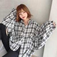 ราคา KEMEJA Yoohui Cs001 เสื้อเชิ้ตลายสก๊อตขนาดใหญ่ เสื้อเชิ้ตลายสก๊อตผู้หญิงแขนยาวเสื้อเชิ้ตเกาหลีขนาดใหญ่ (27537924418)
