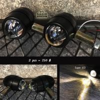 ราคา ไฟเลี้ยวลูกแก้ว เหมาะสำหรับมอเตอร์ไซค์สไตล์ วินเทจ คลาสสิค คาเฟ่ เรโทร บอบเบอร์ HD อื่นๆ (3993466350)