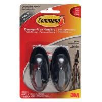 ราคา ตะขอตกแต่งขนาดกลาง ดำ คอมมานด์ (17086SES) (9075425197)