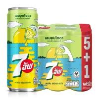 ราคา เซเว่นอัพ เลมอนโซดา ไม่มีน้ำตาล 325 มล. x 6 มีจัดส่งแบบ express delivery ได้รับของภายในวัน (43017312458)