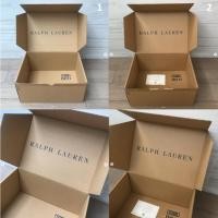 ราคา กล่อง กล่องพัสดุ แบรนด์ Ralph Lauren ของแท้ กล่องใส่ของ กล่องเสื้อผ้า สภาพสวย หายาก (22737288342)