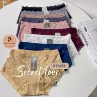ราคา กางเกงในลูกไม้sister hood 431 ลูกไม้นิ่ม ทรงเต็มก้น ผ้าใส่สบายลูกไม้นิ่ม (14316662590)