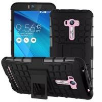 ราคา Asus Zenfone Selfie ZD551KL Case Stand Grip Kickstand กันกระแทก Dual Layer Rugged Hard Cover (29367017800)