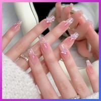 ราคา พร้อมส่งในไทย ผลิตภัณฑ์ใหม่ทำเล็บ สไตล์โมเดิร์น เจาะเล็บปลอม หลากหลายสไตล์[DD248] (25830081920)