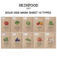 ราคา Skinfood | Sous Vide mask Sheet มาส ์ กรายวัน 5ชิ ้ น 10ชิ ้ น (28150772058)