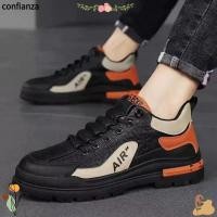 ราคา Confianza รองเท้าหนา Soled, Anti-slip Platform Lace Up Board รองเท้า,แฟชั่น PU หนัง Lace Up รองเท้ากีฬาที่สะดวกสบาย (26366332370)