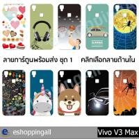 ราคา เคส vivo v3 max ชุดที่ 1 เคสมือถือกรอบแข็งลายการ์ตูน พร้อมส่งในไทย (4937978445)