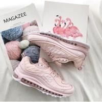 ราคา Nike air max 98 แท้ สีชมพูพาสเทล (4532252679)