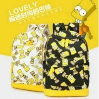 ราคา กระเป๋าเป้แท้ลายBart Simpson (121396654)