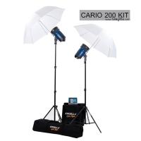 ราคา EXCELLA ชุดไฟแฟลชสตูดิโอ Cario 200 KIT (7562402591)