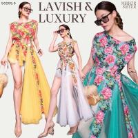 ราคา เสื้อลายดอกบานฉ่ำ mirrorsister 50205.5 (26026270659)