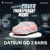 ราคา Datsun Go Panca ผ้าคลุมรถแบบใส 2 แถว / ผ้าคลุมรถพลาสติก Datsun Go / Nissan Datsun Go Panca ผ้าห่มพลาสติกหนา (26678650013)