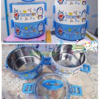 ราคา ปิ่นโต ใส่อาหาร โดเรม่อน & คิตตี้ รุ่นฝาใส มีหูหิ้ว #งานสกรีนลาย (5801332966)