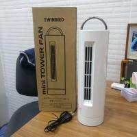 ราคา Mini Tower Fan Twin Bird ญี่ปุ่น ไฟ 110v 【ใหม่】 (5108609762)