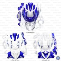 ราคา Rama2Parts ชุดสีwave 110 i new ชุดสีเวฟ110i wave110i new ปี2011-2018 (ชุด15ชิ้น) สีน้ำเงินแก้ว-ขาว (29014373493)