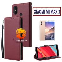 ราคา FLIP LEATHER CASING XIAOMI MI MAX 3 CASE LEATHER FLIP WALLET LEATHER PREMIUM LEATHER WALLET OPEN-CLOSE CASE HP FLIP CASE XIAOMI MI MAX 3 (24597016506)