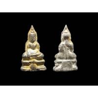 ราคา พระกรุวัดเลียบ(วัดราชบูรณะ)พิมพ์มารวิชัย เนื้อชินเงินสวยคลาสสิค ทองเดิมๆ สวย พระเก่ามีอายุ (27754524715)