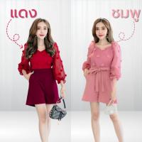 ราคา จั๊มสูทสาวอวบ JS38 สาวอวบใส่สวย ชุดจั๊ม จั๊มสูท แฟชั่นสาวอวบ ชุดออกงาน ชุดจั๊มขาสั้น ชุดลูกไม้ (10809348765)