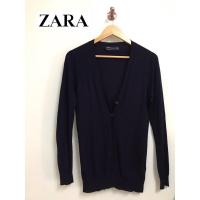 ราคา เสื้อคลุมแขนยาวคาร์ดิแกนสีน้ำเงินเข้ม แบรนด์ซาร่า แท้100% (9953125929)