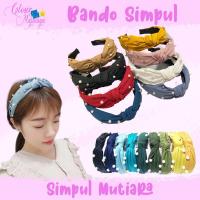 ราคา Bandana Pearl Knot Headband เครื่องประดับผมผู้หญิงนําเข้าที่คาดผมสไตล์เกาหลี (41005721032)