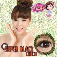 ราคา Pretty Doll คอนแทคเลนส์ Super Black (44068368508)