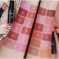 ราคา ลิปแท่งดำ Sivanna เบอร์23 โทนส้มอมน้ำตาลนู๊ด (28187473475)