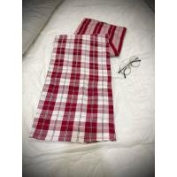 ราคา สีชมพู ผ้าขาวม้าผ้าฝ้าย100% ผ้าหมักโคลน ขนาด 100x200 ซม. (25538646327)