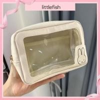 ราคา [ปลาน้อย] มิฟฟี่ กระต่ายกระเป๋าเครื่องสําอางใสสไตล์เรียบง่ายกระเป๋าเก็บกระเป๋าปวดแบบพกพากรณีดินสอขนาดเล็กสด (43365350109)