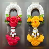 ราคา พวงมาลัยดอกพุด มาลัยบูชา ดาวเรืองแดง/เหลือง พวงมาลัยไหว้ (18643436443)