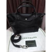 ราคา Used like new Longchamp Cuir size S Black มือสองสภาพใหม่ แท้100% รุ่นหนังแกะ (20930405078)