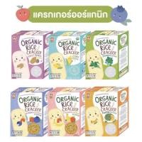 ราคา Apple Monkey Organic Rice Cracker แครกเกอร์ข้าวหอมมะลิ ผักผลไม้ออร์แกนิก ขนมวัย 6m+ (16965196913)