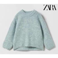 ราคา Zara เสื้อกันหนาวเด็ก เสื้อไหมพรมสเวตเตอร์เด็ก แบรนด์แท้ มือ 1 พร้อมส่ง (23315492354)