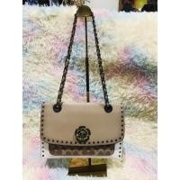 ราคา กระเป๋า Coach Women’s Flower Lock ปั้มทุกจุด มีลิ้นมีเลขครบ หนังแท้ทั้งใบ (19166666660)
