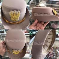 ราคา หมวกหม้อตาลสีกากี หน้าครุฑดิ้น (2005359220)