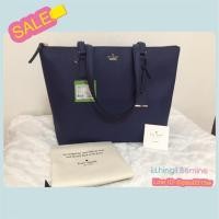 ราคา ♠️Kate Spade แท้ รุ่น Cameron Street Lucie >>Ocean Blue Color (2669686866)