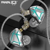 ราคา FAAEAL KZ ESX รุ่นพิเศษหูฟังแบบมีสาย 12 มม.ขนาดใหญ่แบบไดนามิกเบสหูฟัง 3.5 มม.หูฟังชนิดใส่ในหูกีฬาหูฟังเสียงรบกวน Cancelling HIFI ชุดหูฟังสําหรับโทรศัพท์ iPhone Android (26290606862)
