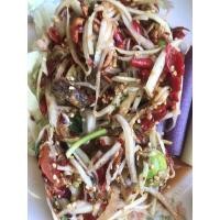 ราคา ส้มตำ ตำส้ม ตำผสม ตำปูปลาร้า ของเด็ดเมืองสุรินทร์ แท้ 100% ประสบการณ์20ปี กรอบ สด ใหม่ ยำ ทานกับ ปลาหมึก หอย กุ้ง ก็ดี (41769028411)