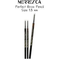 ราคา (แท้) Merrezca Perfect Brow Pencil 1.5mm เมอร์เรซกา เพอร์เฟค โบรว์ ดินสอเขียนคิ้ว Merrez'ca (172317333)