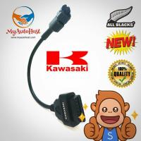 ราคา KAWASAKI สายวินิจฉัยคาวาซากิ Obd2 สีดําทั้งหมด (23843506885)